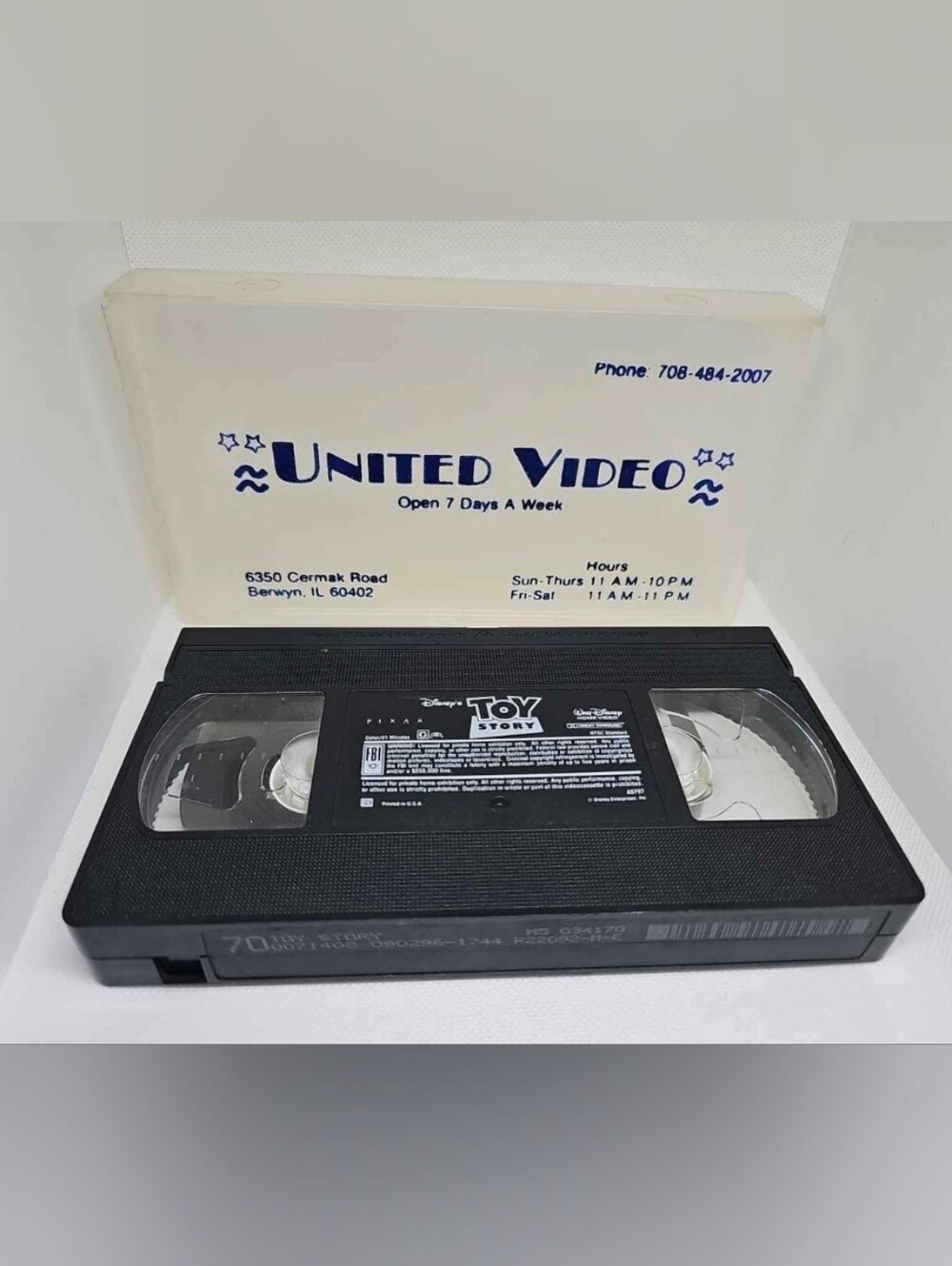 Toy Story (VHS, 1996) - Tape + Plastic Case Only